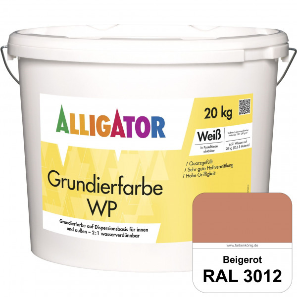 Grundierfarbe WP (RAL 3012 Beigerot)