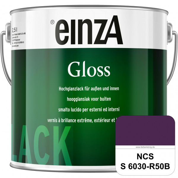 einzA Gloss (NCS S 6030-R50B) Hochwertiger Alkydharzlack in Premium-Qualität, hochglänzend.