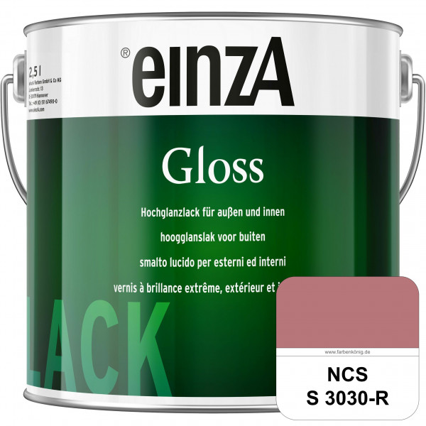 einzA Gloss (NCS S 3030-R) Hochwertiger Alkydharzlack in Premium-Qualität, hochglänzend.