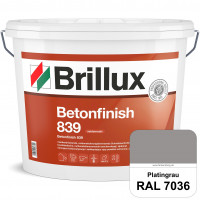 Betonfinish 839 (RAL 7036 Platingrau) elastische Beschichtung zum Schutz rissgefährdeter Betonbautei