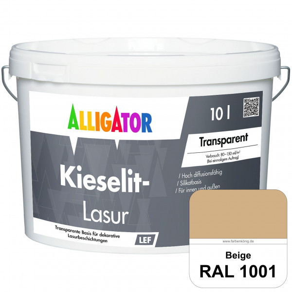 Kieselit-Lasur (RAL 1001 Beige)