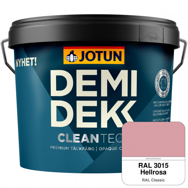DEMIDEKK Cleantech (ehemals Demidekk Optimal, Demidekk Ultimate Täckfärg) - Deckende Holzfarbe für A