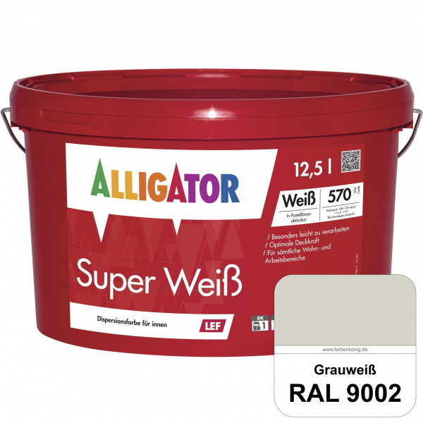 Super Weiß LEF (RAL 9002 Grauweiß)
