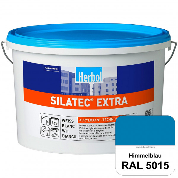Silatec Extra (RAL 5015 Himmelblau) Siliconharz-Hybrid-Fassadenfarbe