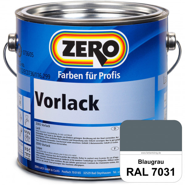 Vorlack (RAL 7031 Blaugrau)