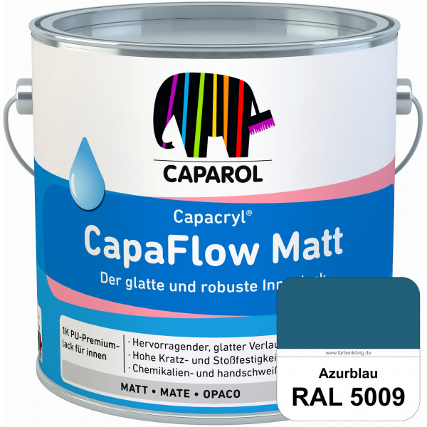 Caparol Capacryl CapaFlow Matt (RAL 5009 Azurblau)