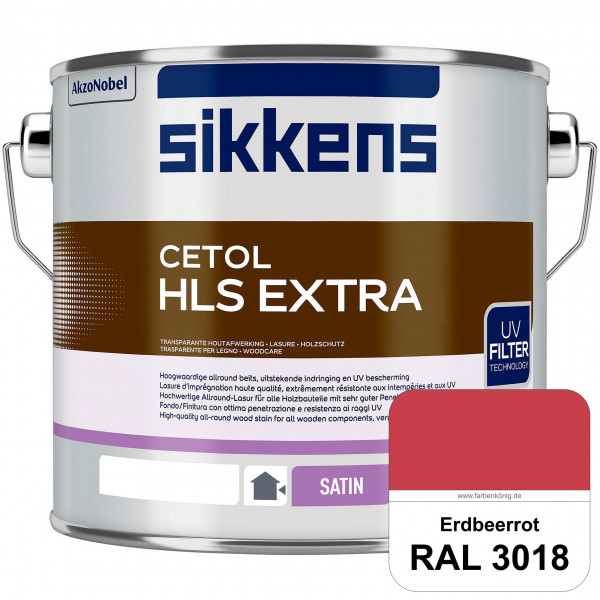 Cetol HLS extra (RAL 3018 Erdbeerrot)