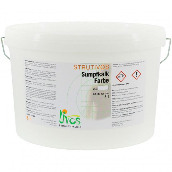 STRUTIVOS Sumpfkalkfarbe Nr. 475 - Limone