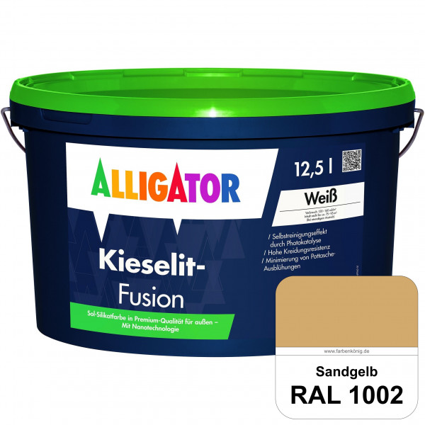 Kieselit Fusion (RAL 1002 Sandgelb)