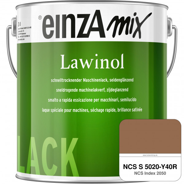 einzA Lawinol seidenglänzend (NCS S 5020-Y40R)