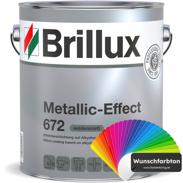 Metallic-Effect 672 (Wunschfarbton)