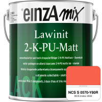 einzA Lawinit 2-K-PU Matt Stammlack (NCS S 0570-Y80R)