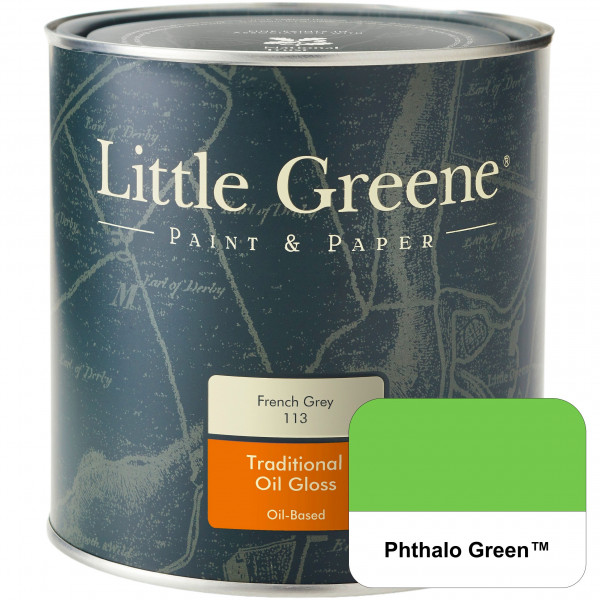 Traditional Oil Gloss - 1 Liter (199 Phthalo Green™)