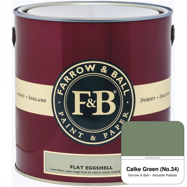 Flat Eggshell (Calke Green No. 34)