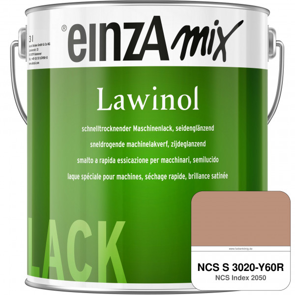 einzA Lawinol seidenglänzend (NCS S 3020-Y60R)