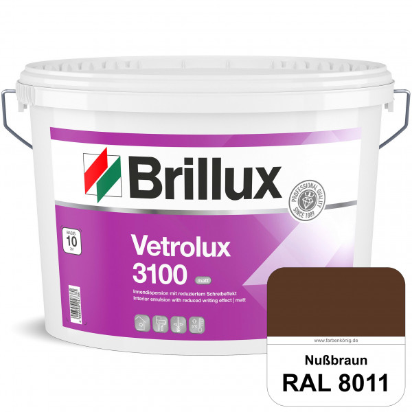 Vetrolux ELF 3100 (RAL 8011 Nussbraun) matte & gut zu reinigende Spezial-Innenfarbe