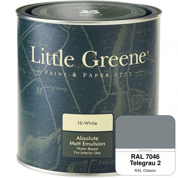 Absolute Matt Emulsion - Sample Pot 250 ml (RAL 7046 Telegrau 2)