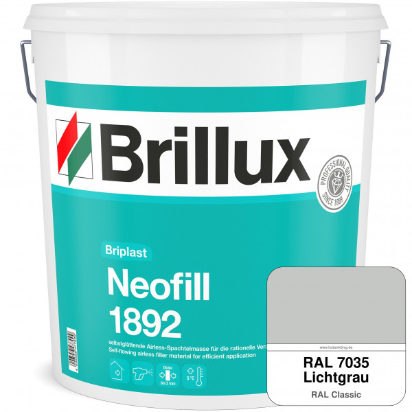 Briplast Neofill 1892 (RAL 7035 Lichtgrau)