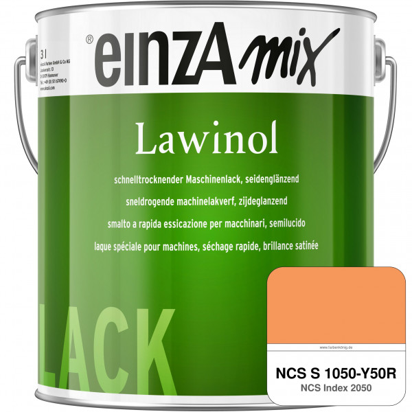 einzA Lawinol seidenglänzend (NCS S 1050-Y50R)