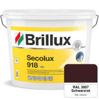 Secolux 918 TSR-Formel (RAL 3007 Schwarzrot) für den Einsatz auf WDVS - ehemals Silicon-Fassadenfarb
