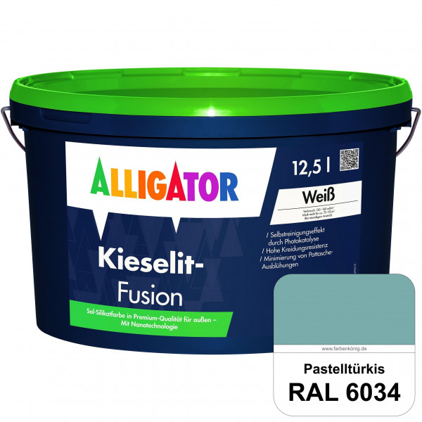 Kieselit Fusion (RAL 6034 Pastelltürkis)