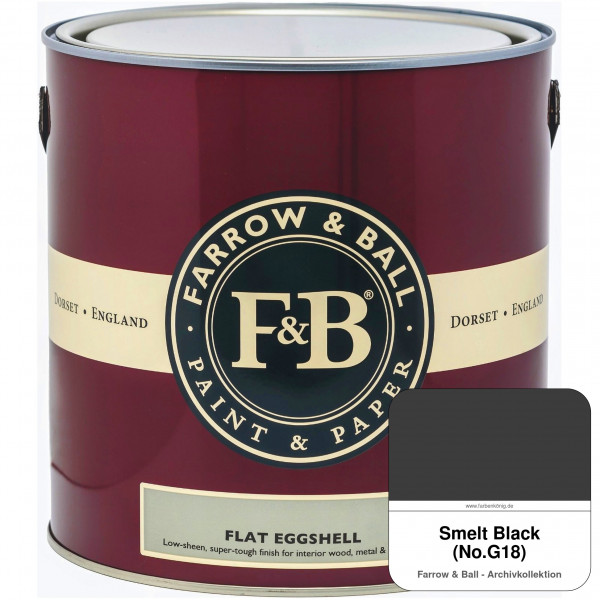 Flat Eggshell (Smelt Black No. G18)