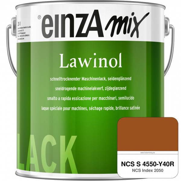 einzA Lawinol seidenglänzend (NCS S 4550-Y40R)
