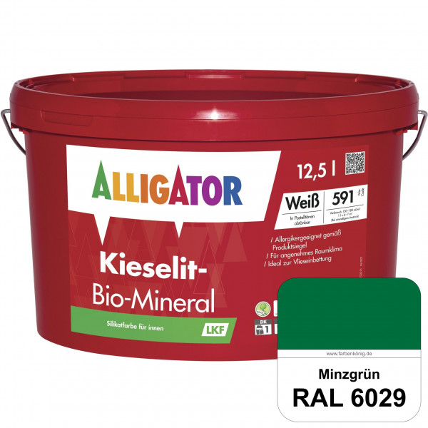 Kieselit-Bio-Mineral LKF (RAL 6029 Minzgrün)