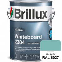 2K-Aqua Whiteboard 2384 (RAL 6027 Lichtgrün) Zur Erstellung von Whiteboardflächen für die Beschriftu