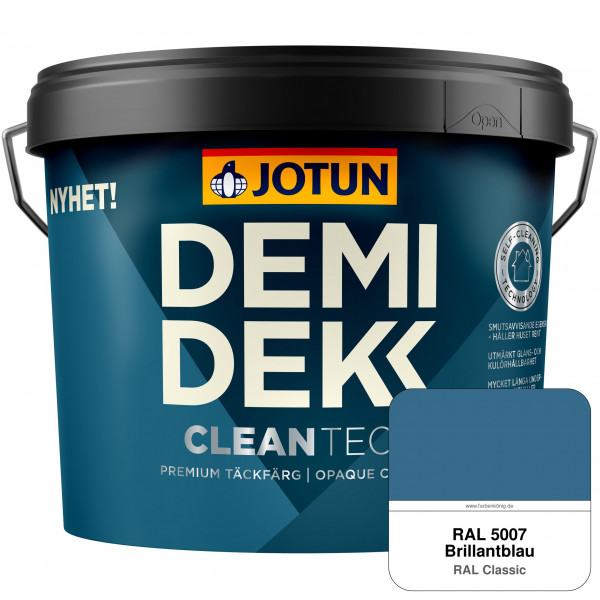 DEMIDEKK Cleantech (ehemals Demidekk Optimal, Demidekk Ultimate Täckfärg) - Deckende Holzfarbe für A