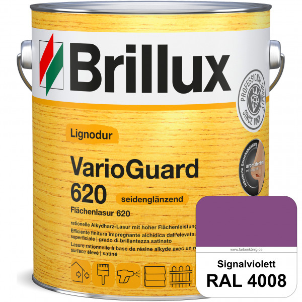 Lignodur VarioGuard 620 (Flächenlasur 620) RAL 4008 Signalviolett