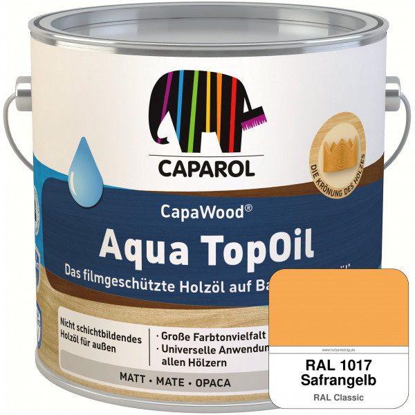 CapaWood® AquaTopOil (RAL 1017 Safrangelb)
