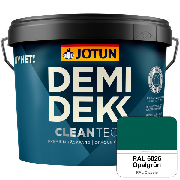 DEMIDEKK Cleantech (ehemals Demidekk Optimal, Demidekk Ultimate Täckfärg) - Deckende Holzfarbe für A