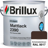 2K-Aqua Mattlack 2390 (RAL 8017 Schokoladenbraun) mechanisch und chemisch hoch belastbar für außen &
