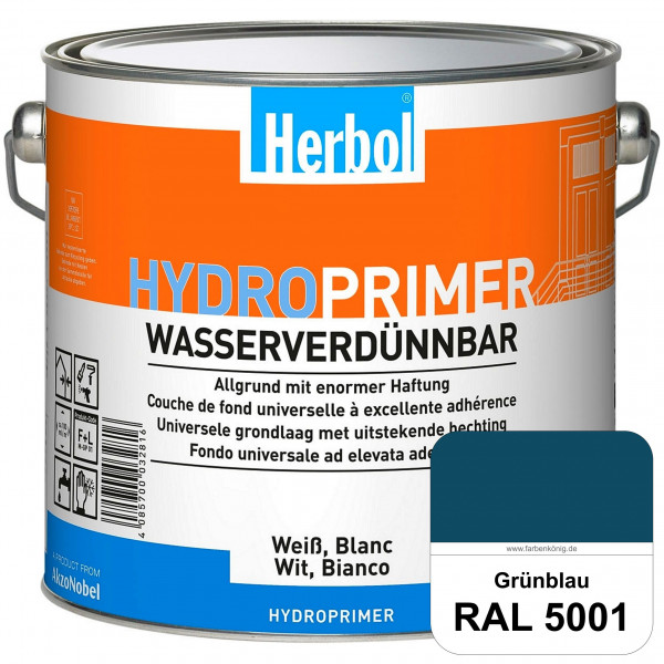 Hydroprimer (RAL 5001 Grünblau) wasserverdünnbare Allgrund (Innen&Außen)