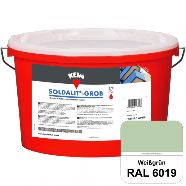 KEIM Soldalit®-Grob (RAL 6019 Weißgrün)