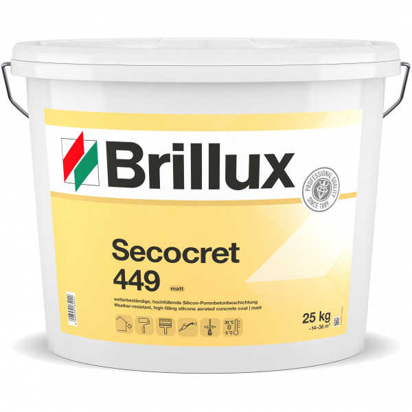 Secocret 449 - ehemals Silicon-Porenbetonbeschichtung 449 (Weiß)