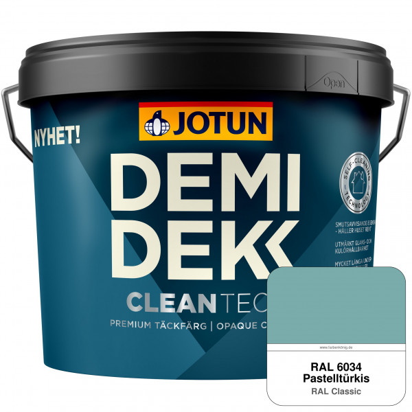 DEMIDEKK Cleantech (ehemals Demidekk Optimal, Demidekk Ultimate Täckfärg) - Deckende Holzfarbe für A