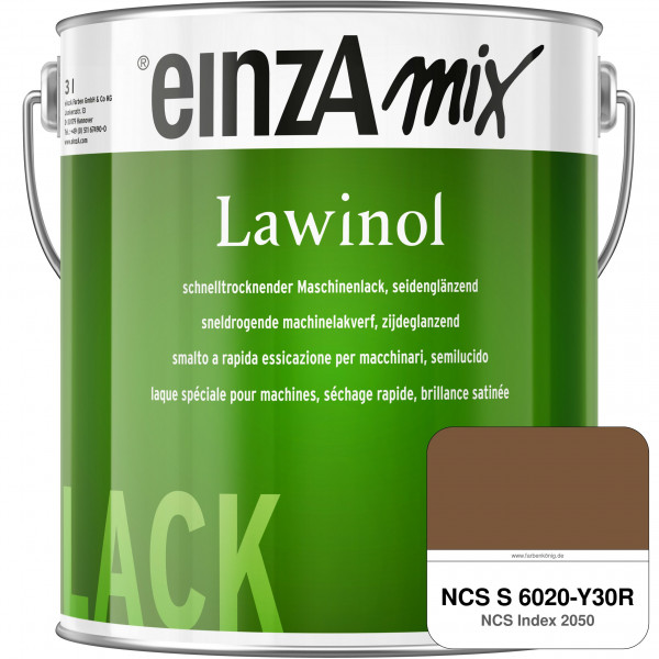 einzA Lawinol seidenglänzend (NCS S 6020-Y30R)