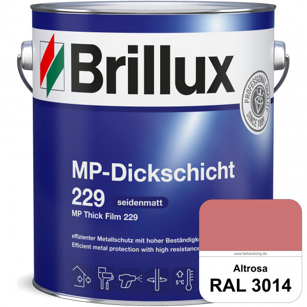 MP-Dickschicht 229 (RAL 3014 Altrosa) Korrosionsschutz für grundierten Eisen- & Stahl sowie für Zink