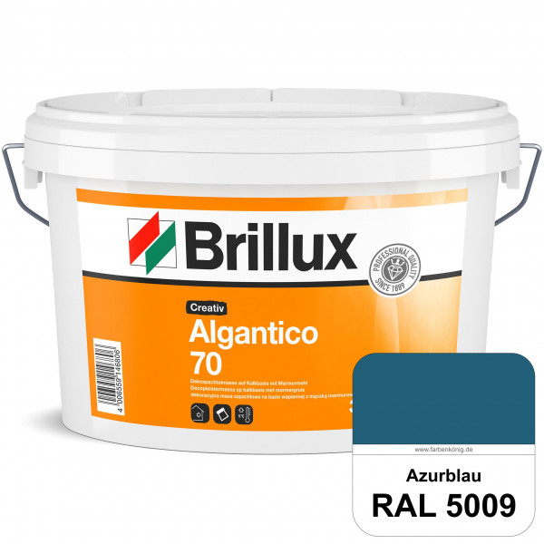 Creativ Algantico 70 (RAL 5009 Azurblau) Dekospachtelmasse auf Kalkbasis, zur Oberflächengestaltung