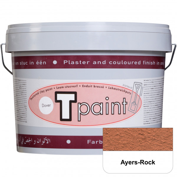 T-PAINT Lehmstreichputz - Ayers-Rock