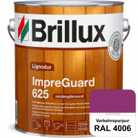 ImpraGuard 625 (RAL 4006 Verkehrspurpur) imprägnierende Lasur (lösemittelhaltig) für allen Laub- und