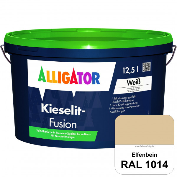 Kieselit Fusion (RAL 1014 Elfenbein)