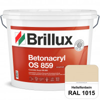 Betonacryl OS 859 (RAL 1015 Hellelfenbein) Wetterbeständige Schutzbeschichtung für Betonflächen (Auß