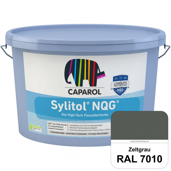 Sylitol® NQG (RAL 7010 Zeltgrau) Dispersions-Silikatfarbe High-Tech-Fassadenfarbe