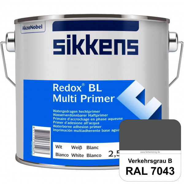 Redox BL Multi Primer (RAL 7043 Verkehrsgrau B) Wasserbasierter Universalprimer und Korrosionsschutz