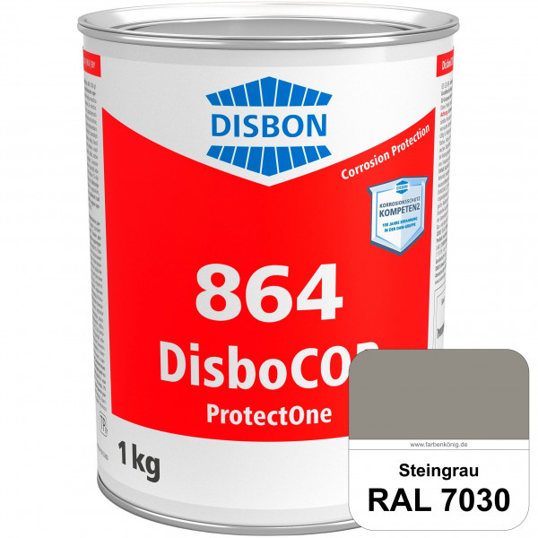 DisboCOR 864 ProtectOne (RAL 7030 Steingrau) 1-Topf-geeignete Korrosionsschutz für alle metallische