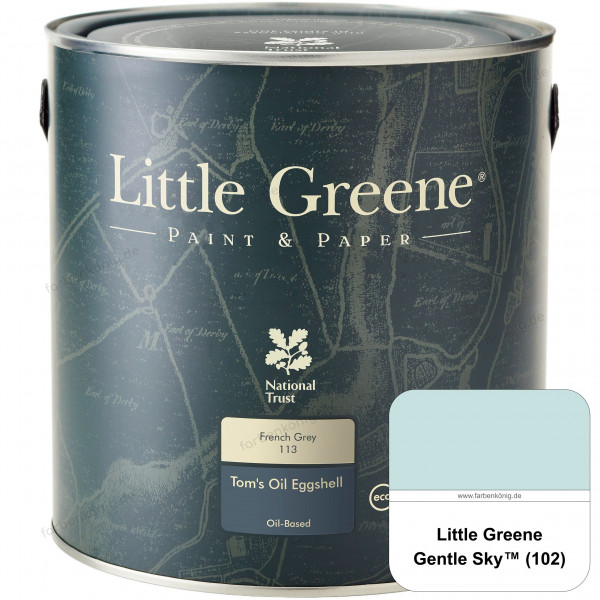 Tom's Oil Eggshell (102 Gentle Sky)