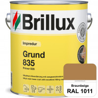 Impredur Grund 835 (RAL 1011 Braunbeige) Grundierung für Laub- und Nadelholz wie Fenstern, Türen etc